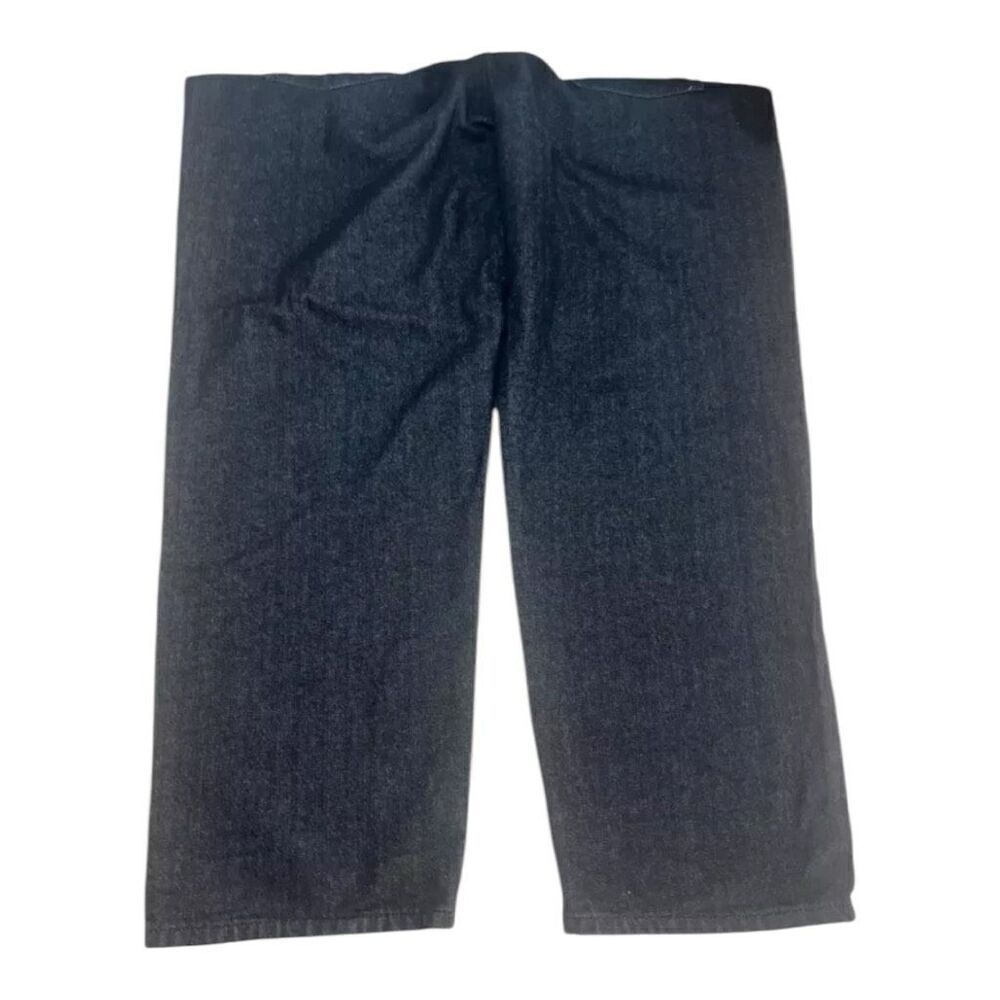 Akademiks Jeans Mens 44x30.6 Black Straight Leg 5-Pockets Casual Zipper Closure - Picture 5 of 11